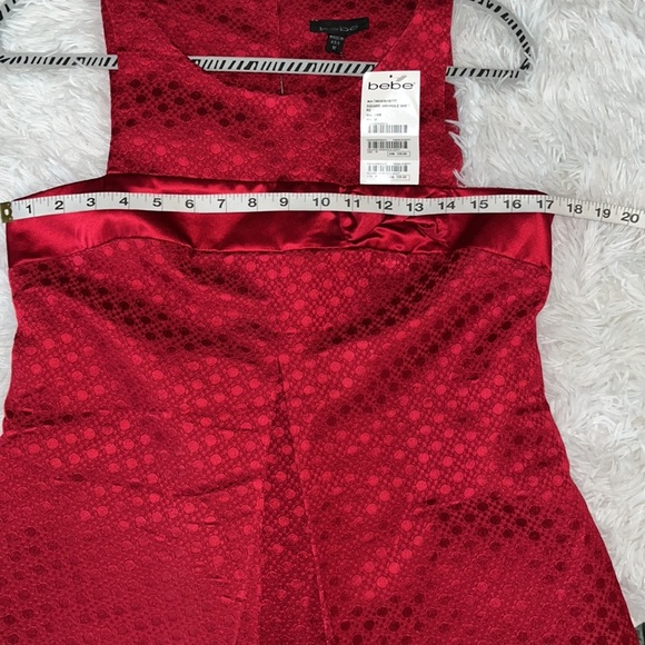 (A) NWT red Bebe dress size medium - Picture 7 of 7